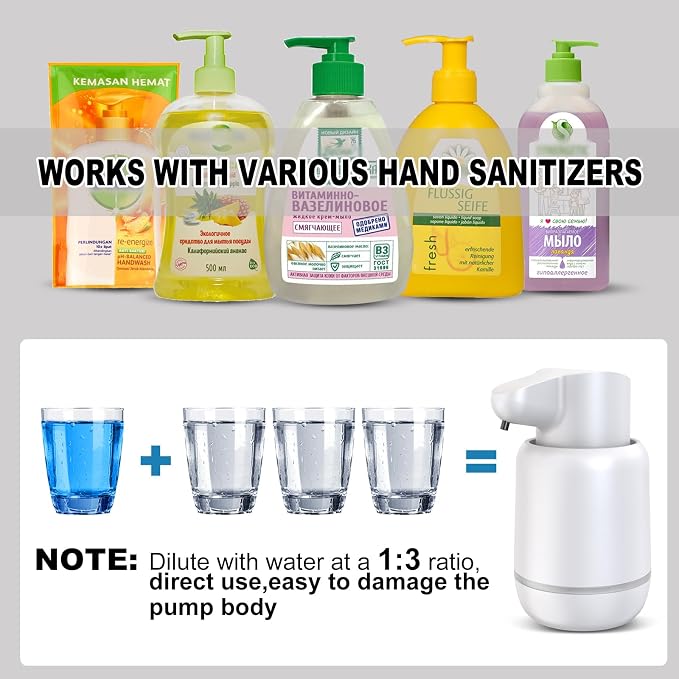 Automatic Foaming Soap Dispenser 15oz/420ml Foaming Hand Sanitizer Touchless - Image 5