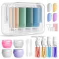 Muslish 21 Pack Travel Bottles for Toiletries, Leak-Proof TSA Compliant by MUSLISH
