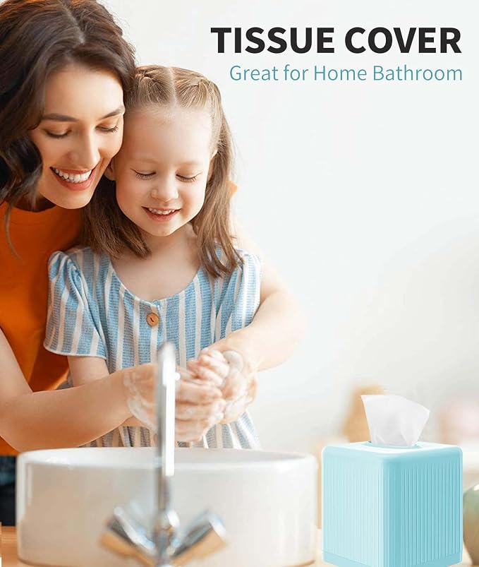 Livelab Tissue Box Cover and Holder - Image 4