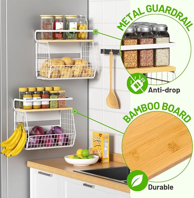 Ofiray-home Magnetic Fridge Shelf - Image 2