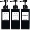 Soap Dispenser, YACEYACE 22oz Set of 3 Empty Hand Soap Dispenser by YACEYACE