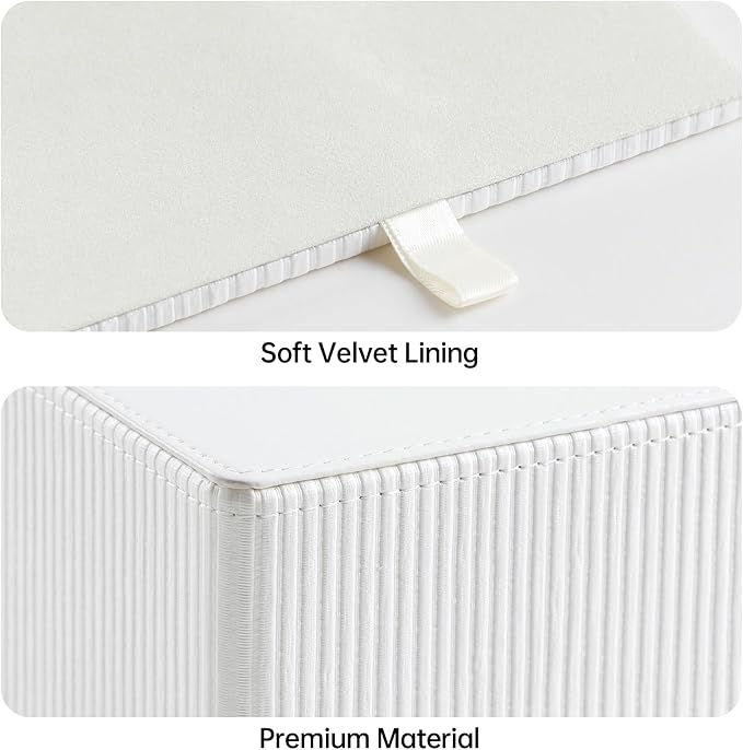 Tissue Box Cover Square with Magnetic Closure, PU Leather Tissue Box Holder - Image 4