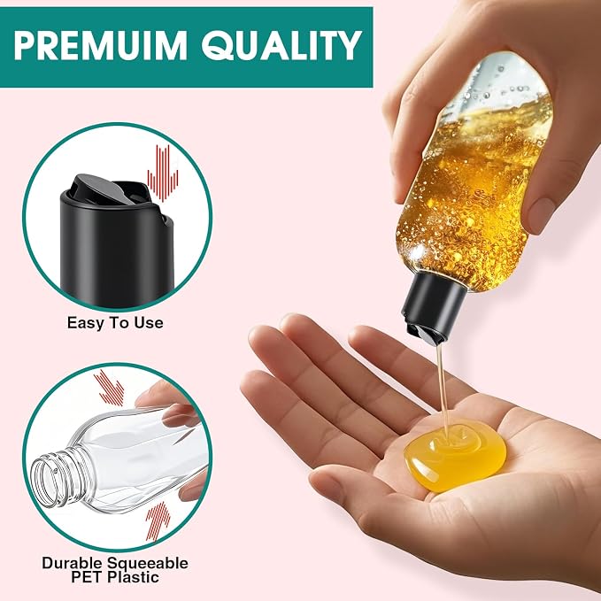 16 oz Clear Plastic Empty Bottles - Image 3