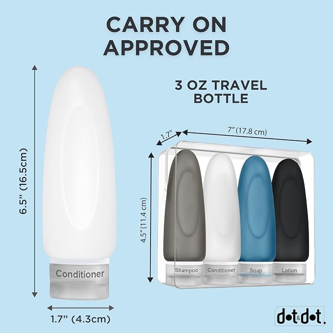 Dot&Dot Leak Proof Travel Bottles - Image 4