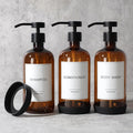 GMISUN Plastic Shampoo and Conditioner Dispenser by GMISUN