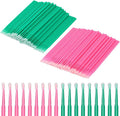 200 Pcs Sewing Machine Cleaning Brushes Tool Kit, Disposable Bendable Pointed by Vin+Beauty