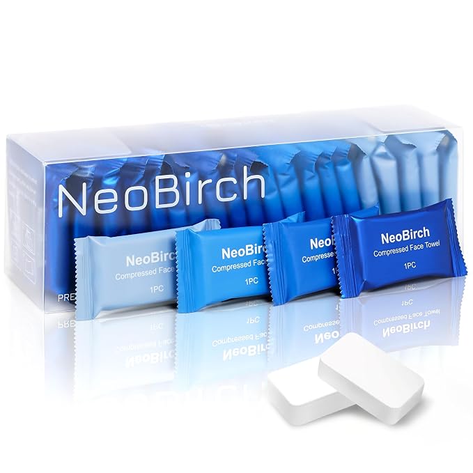 40Pcs Premium Disposable Compressed Face Towels Tablets Large Size Extra Thick by Unknown