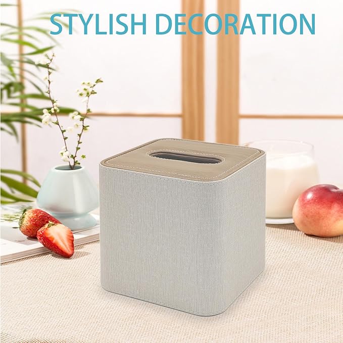 Tissue Box Cover Holder Square Tissue Box - Image 2