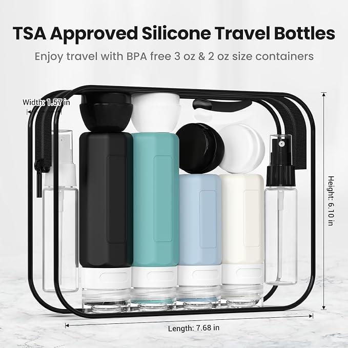 17 Pack Travel Bottles - Image 5