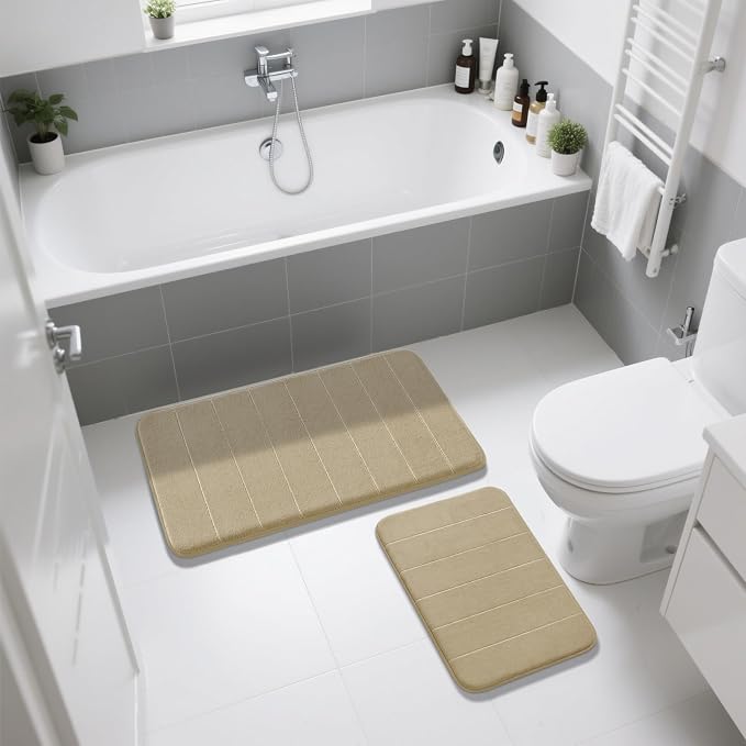 Yimobra Memory Foam Bathroom Rugs Sets 2 Piece - Image 7