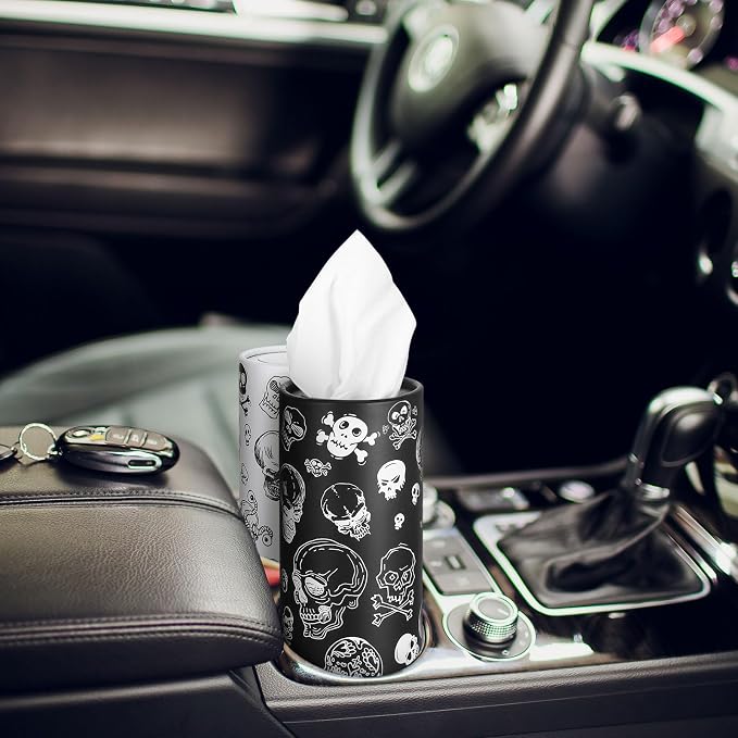 Fourluoo 12 Pack Skull Cylinder Tissues - Image 4