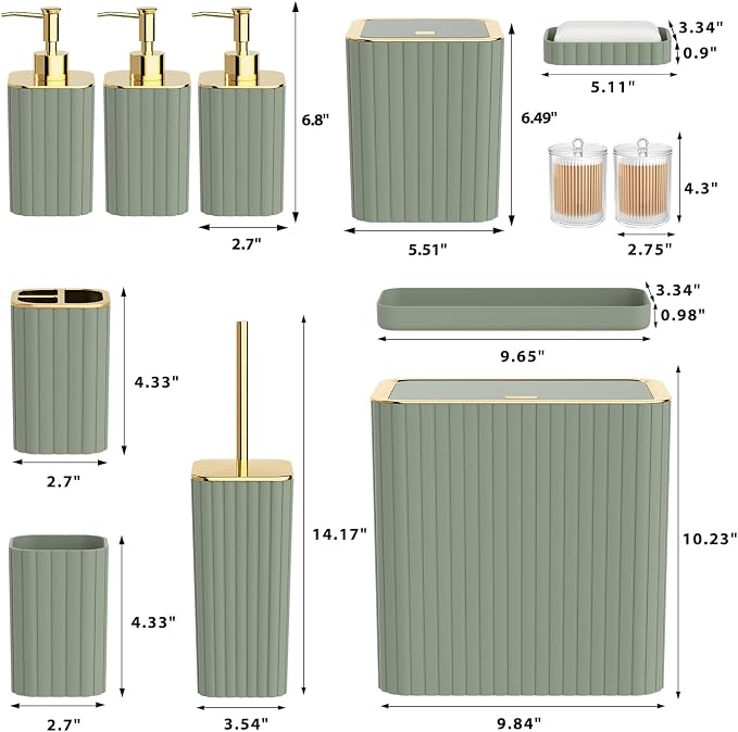 Bathroom Accessory Set - Image 3