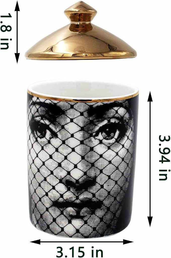 Big Eye Starry Sky Aromatherapy Candle Jar - Image 2