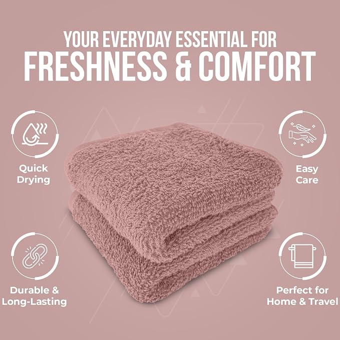 DAN RIVER 24 Pack Wash Cloths for Showering - Image 5