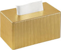 PU Leather Tissue Box Cover, Rectangle Tissue Box Holder by MEIBOOCH