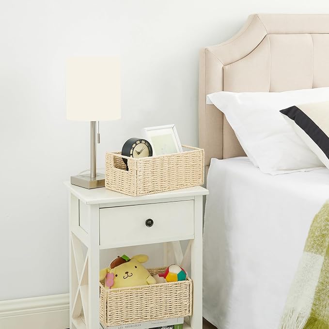 Vagusicc Wicker Storage Basket, Small Storage Baskets - Image 4