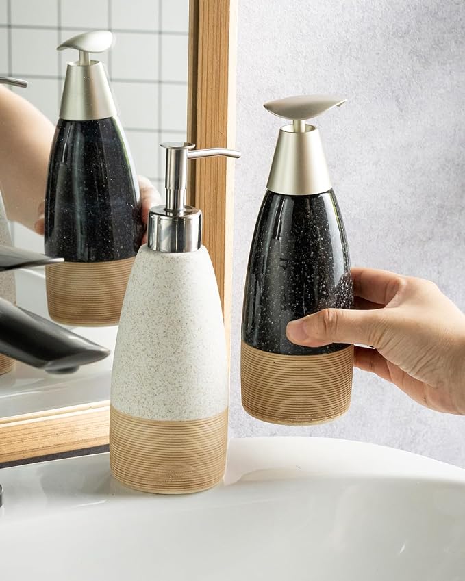 12oz Dish Soap Dispenser with 2 Pumps - Image 7
