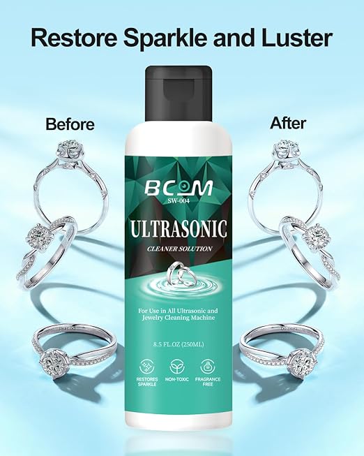 Ultrasonic Jewelry Cleaner Solution, Jewelry Cleaner Great - Image 2