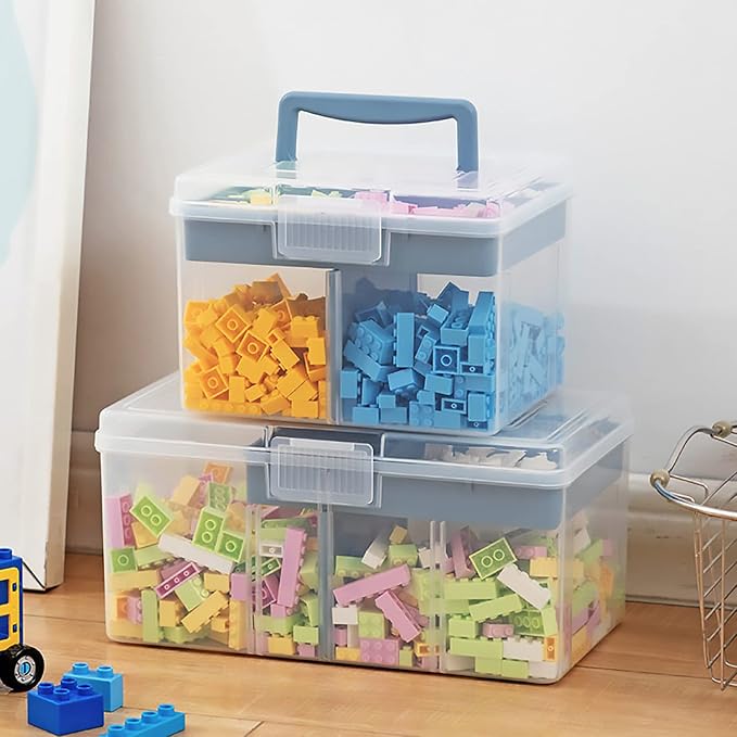 Clear Small Plastic Storage Box - Image 5