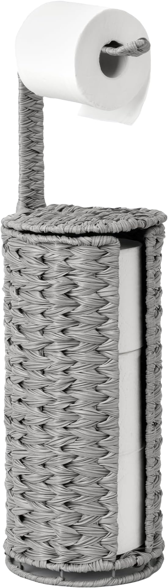 GRANNY SAYS Wicker Freestanding Toilet Paper Holder Stand by GRANNYSAYS