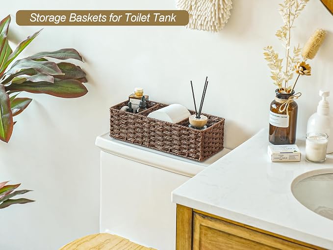StorageWorks 3-Section Wicker Baskets - Image 7