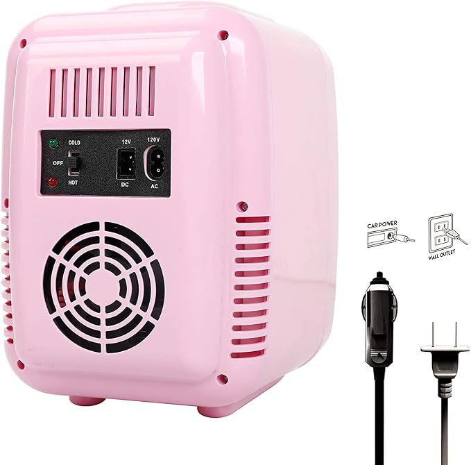CAYNEL Mini Fridge Portable Thermoelectric 4 Liter Cooler and Warmer - Image 8