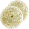 7" Wool Buffing Pad Kit 2PCS 100% Polishing Wool Pads Kit Low Linting Wool Pad by Unknown
