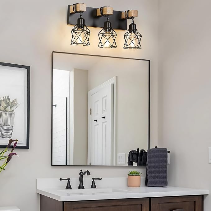 ​3-Light Farmhouse Bathroom Vanity Light - Image 6