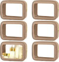 6PCS Clear Toiletry Bag, TSA Approved Travel Pouch by YOPCDJ