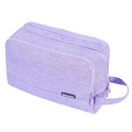Toiletry Bag for Men Hanging Dopp Kit Water Resistant Shaving Bag Small by WANDF