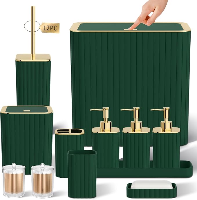 Bathroom Accessory Set by LetUsMakeHomeYourFavoriteDestination
