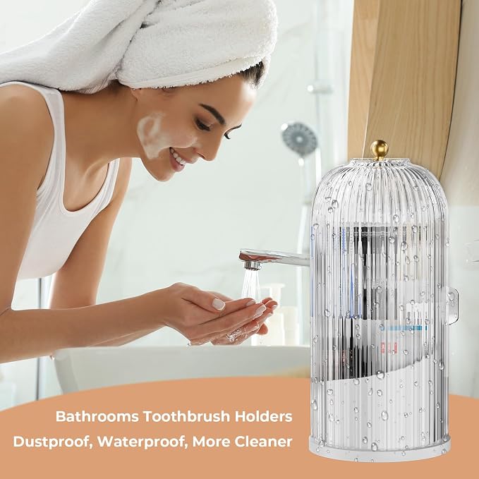 Toothbrush Holders with Sliding Lid - Image 2