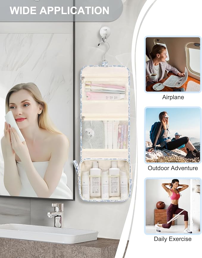 Relavel Small Hanging Toiletry Bag - Image 4