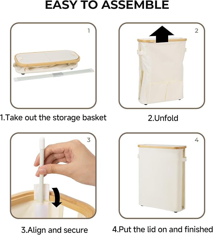 StorageWorks Toilet Paper Storage Baskets - Image 7