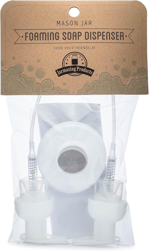 Jarmazing Products Mason Jar Foaming Soap Dispenser Lids - Image 3