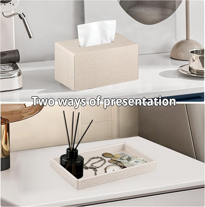 YAPISHI Large Tissue Box Cover Rectangle - Image 2