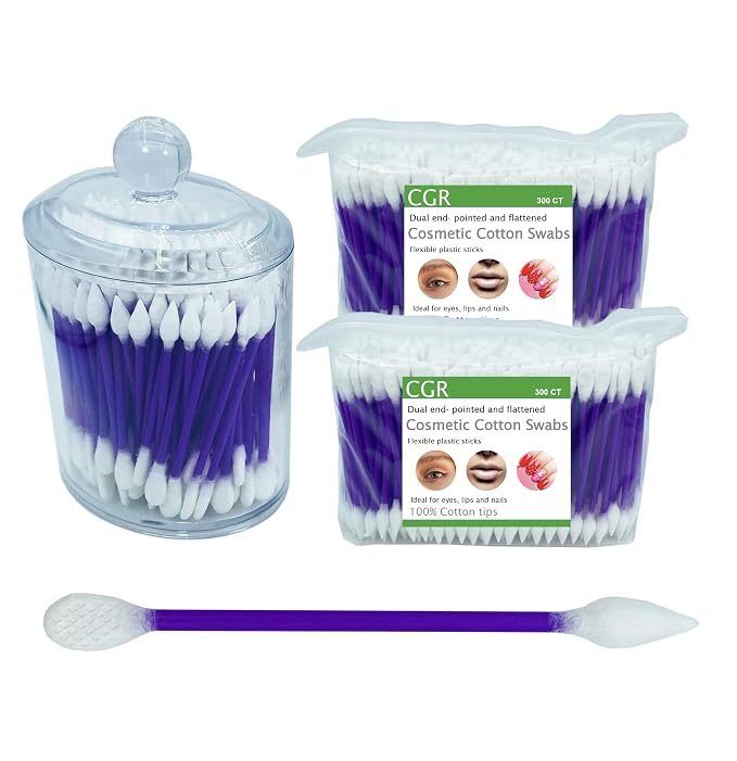 760pcs CGR Precision Cotton Swabs packed in Acrylic swab canister by CGR