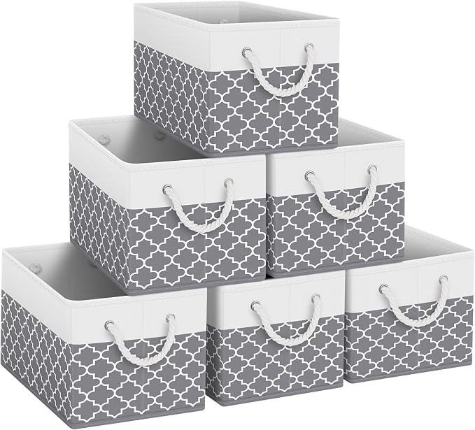 Fab totes Storage Bins, Foldable Storage Baskets by Fabtotes