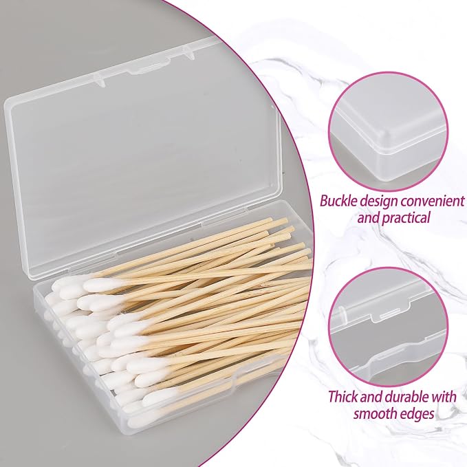 KALIONE 3-Piece Portable Travel Cotton Pad Holder - Image 5
