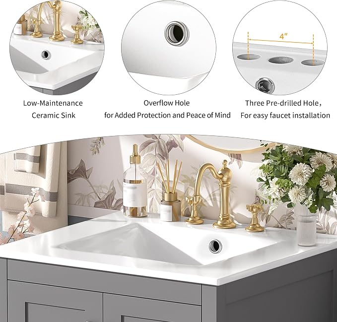 Bellemave 24" Bathroom Vanity - Image 6