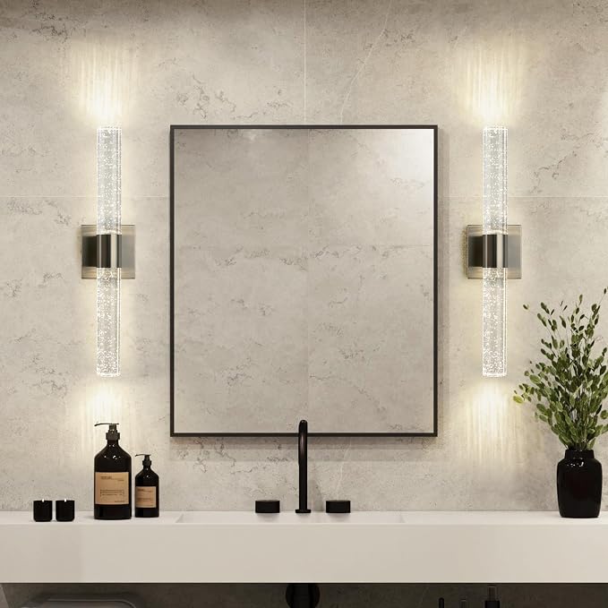 Modern LED Wall Sconces Set of Two - Image 2