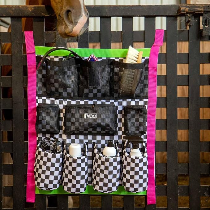 Jeffers Expression Trailer Door Caddy, Skater Cowgirl – Equestrian Tack - Image 2