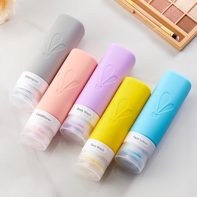 INSFIT Travel Bottles for Toiletries, TSA Approved 3oz Travel Size Toiletries - Image 6