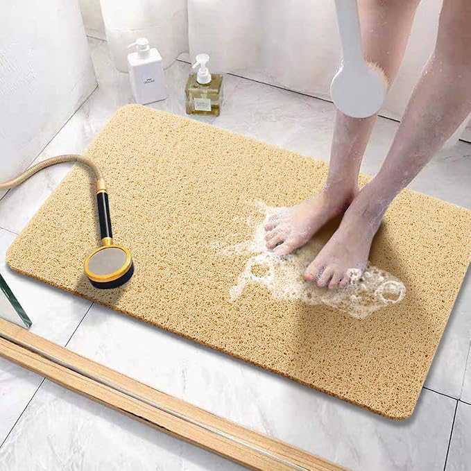 Asvin Soft Textured Bath, Tub Mat, 24x32 Inch, Phthalate Free, Non Slip Comfort by Unknown