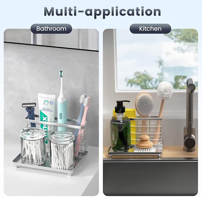 Luxspire Toothbrush Holders for Bathroom, Toothbrush Holder - Image 4