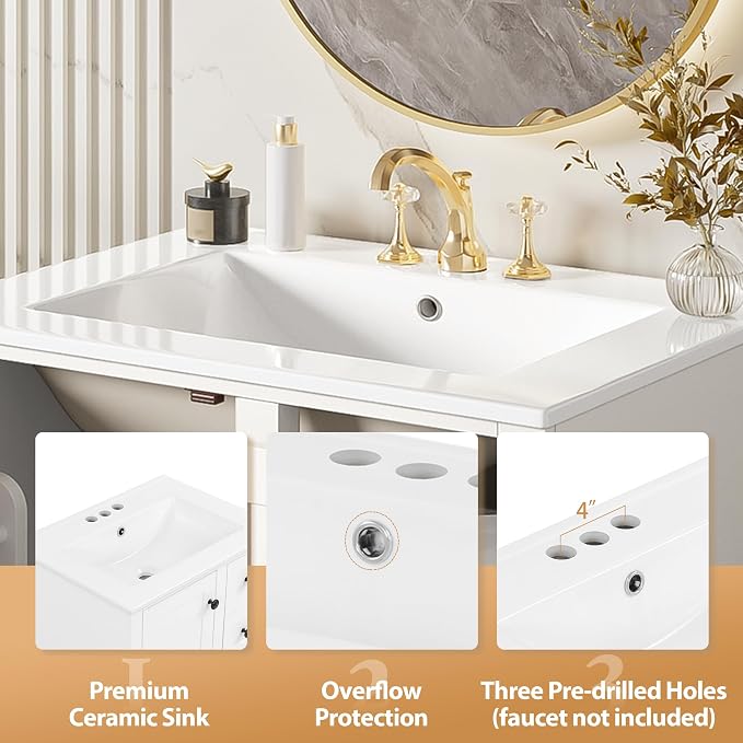 Bellemave 24" Bathroom Vanity - Image 5