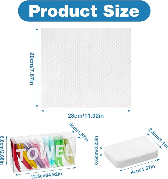 140 Pack Disposable Compressed Face Towels - Image 2