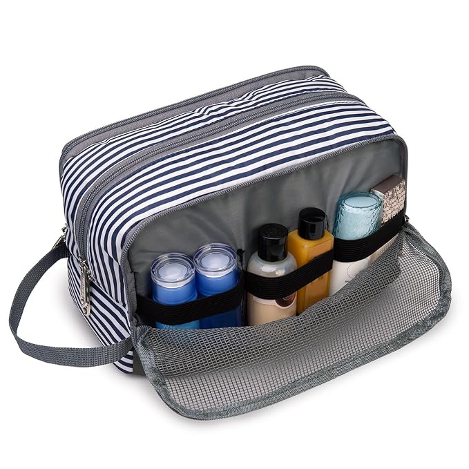 Toiletry Bag for Men Hanging Dopp Kit Water Resistant Shaving Bag Small - Image 7