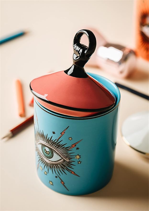 Big Eye Starry Sky Aromatherapy Candle Jar - Image 5