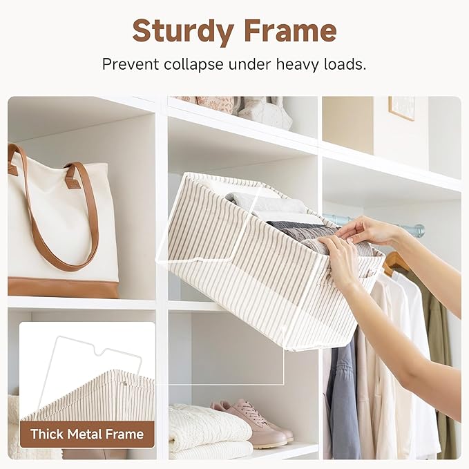 StorageWorks Narrow Storage Bins, Small Basket - Image 4